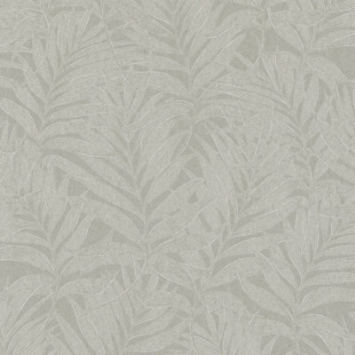 Rouleau de papier peint à motif de feuilles de palmier Hotel Botanical