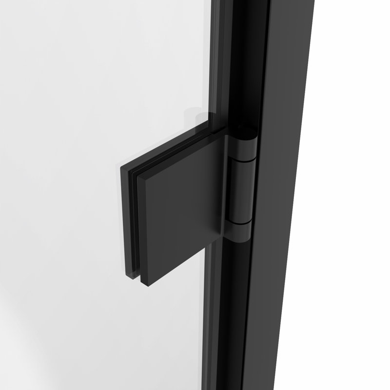 Babet Shower Enclosure – 1900 x 700 mm, Black