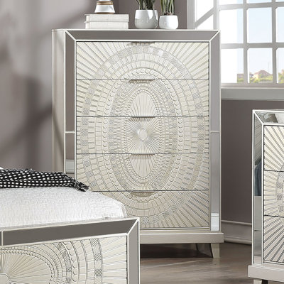 Migna 42.25'' W 5 - Drawer Dresser
