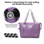 Valise légère pliable extensible à roulettes