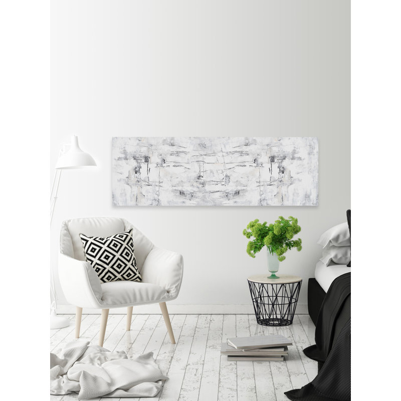 Perfect Balance Print On Canvas by Parvez Taj, 15" W x 5" H