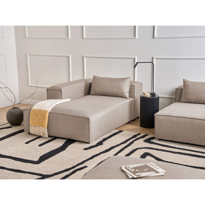 BRANDE Upholstered Chaise Lounge
