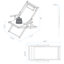 Chaise de plage inclinable Festus-938832882