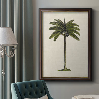 " UA CH British Palms IV " Painting Print