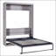 Base de lit pliante moderne avec tête de lit pour un sommeil confortable et peu encombrant, parfaite pour les chambres compactes.-1262439532