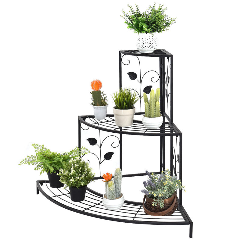 Support à plantes à 3 niveaux