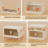 19.69" Side Wide Folding Storage Cabinet