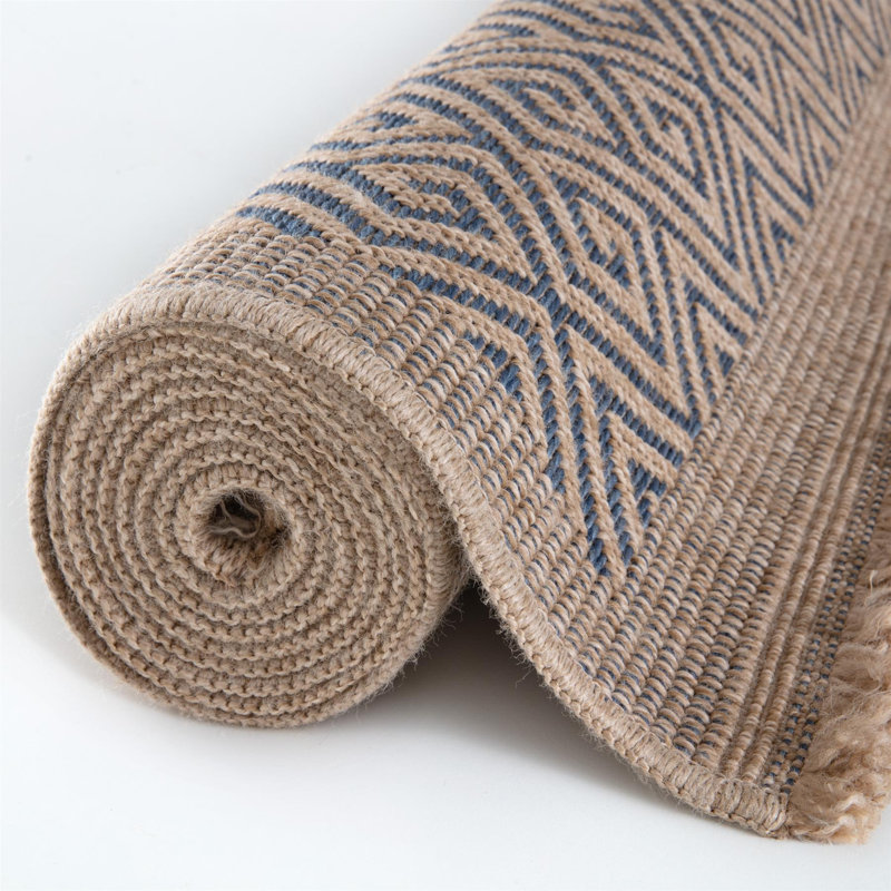 Nature Collection Geometric Indoor / Outdoor Area Rug, Rectangle 200 x 290 cm