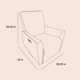 Santorini Deluxe Power Recliner Swivel Glider