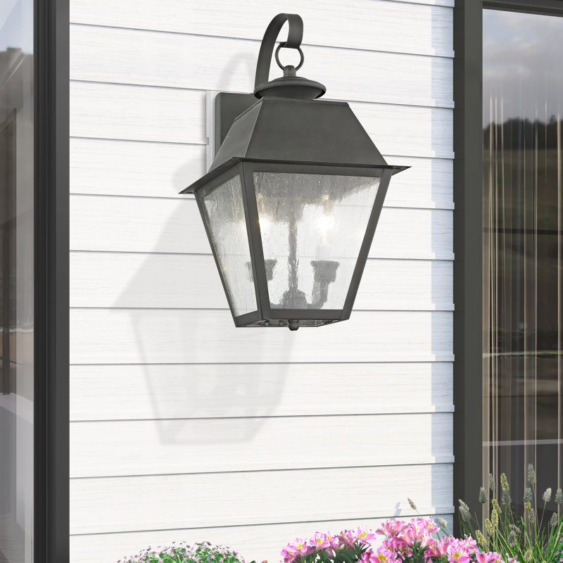 Lanterne murale d'extérieur Arnetria 2, Gris anthracite