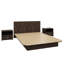 Chambre à coucher Zen Alpha - Lit plateforme avec tête de lit et tables de chevet (2) - Assemblage facile, aucun sommier requis-1612984964-1628926806-1640351595