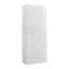 Armoire de rangement en métal blanc avec étagères réglables, armoire de rangement en acier de 180 cm de haut pour la cuisine, le bureau et le salon