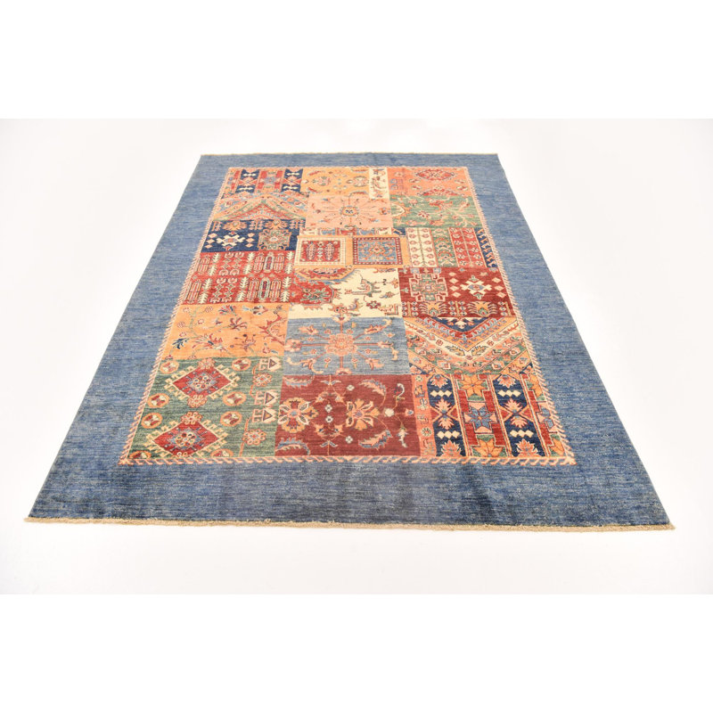 Tapis bleu marine Nitta