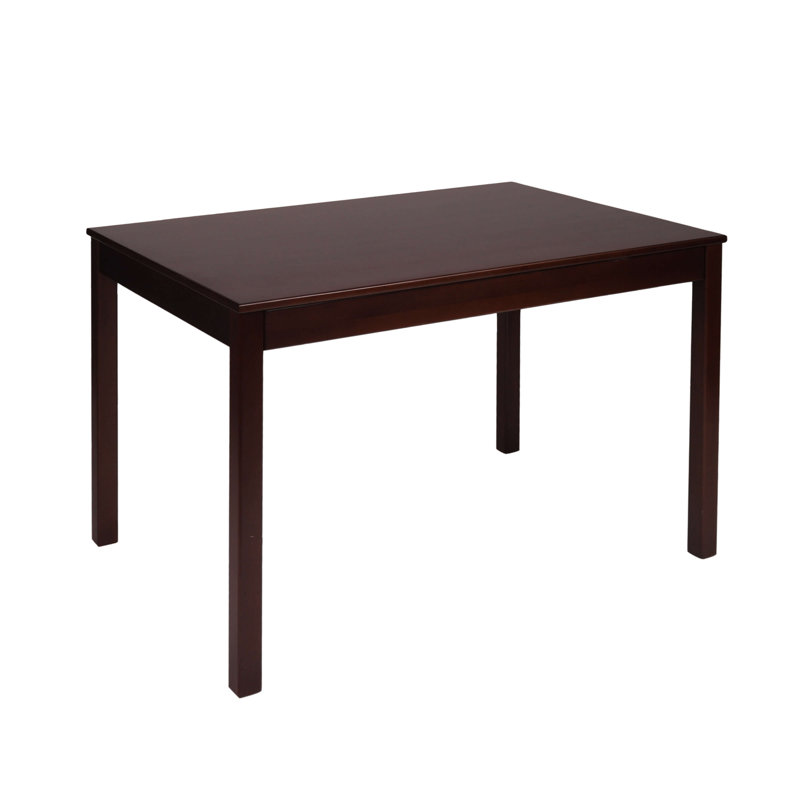 Sabian Rectangular Dining Table, 75cm H x 110cm W x 75cm D, Brown