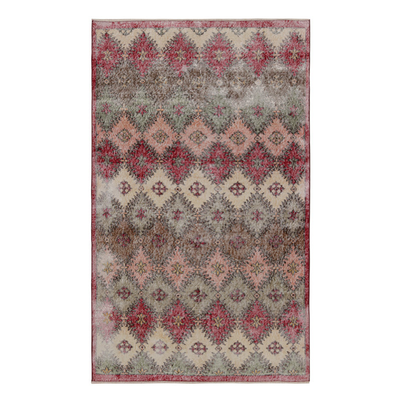 One-of-a-Kind Rectangle 4’7x7’8’’ Hand Knotted Area Rug