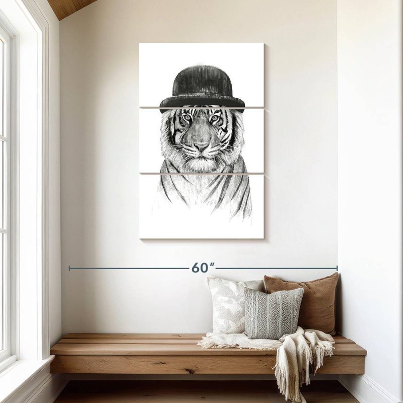 Brampt Welcome To The Jungle, H 45 po x l 28 po