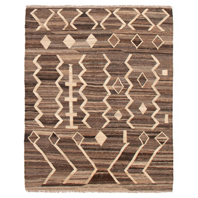 Sivas Brown Kilim 5'4" x 6'6"