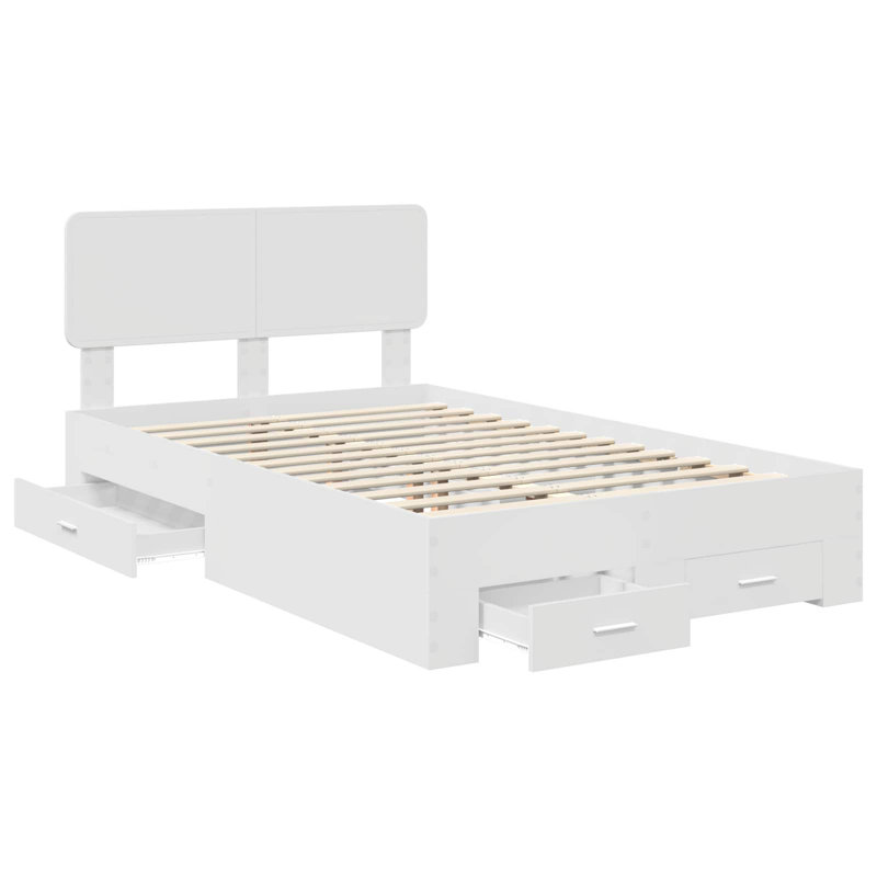 Bed, Small Double (4'), White