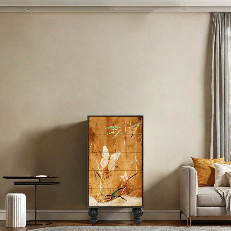 Armoire décorative de luxe pour vestiaire de salon