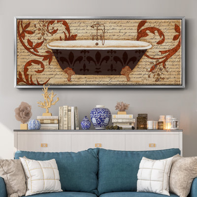 Renaissance Bath II- Framed Canvas