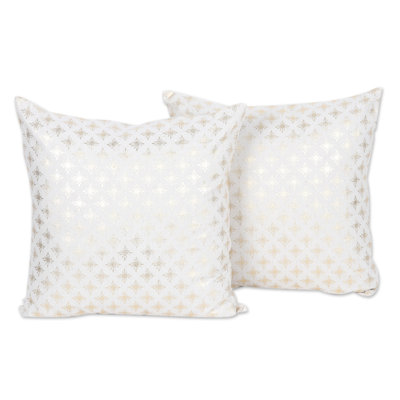 Housses de coussin en coton Novica