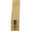 Attelle de genou Timberthane en faux bois de cèdre brut, l 3 po x P 8 po x H 12 po, brun clair apprêté-88136240