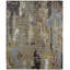 Aurora Drift Handmade Wool Abstract Area Rug-1055025536