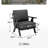 4 Piece Outdoor Aluminum Patio Club Chair with Cushions-116728549
