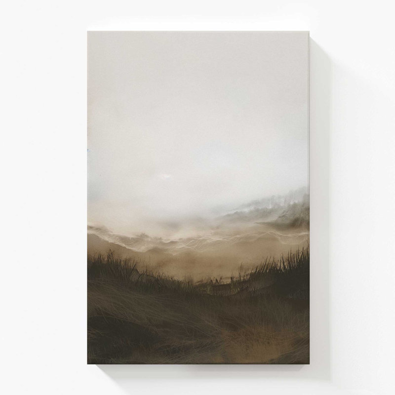 Toile brumeuse Meadows I, Toile tendue, 60" H x 40" W x 1.25" D