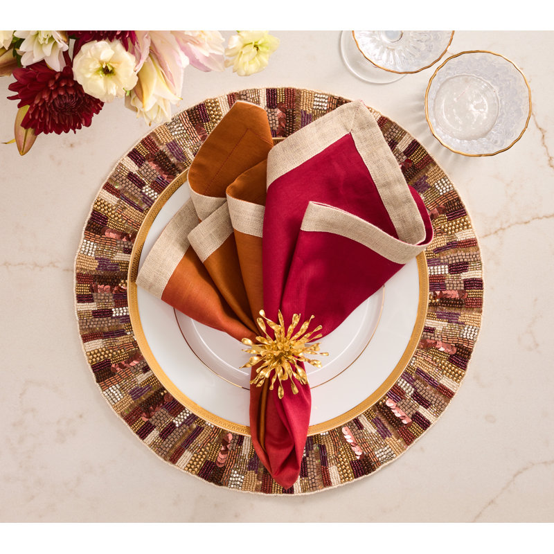 Sunflare Napkin Ring