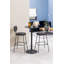 Ickes Round Metal Base Dining Table-1744037178