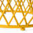 Appealing Matte Yellow Iron Side Table, Decoration Present, 19.35"x19.35"x17.37", 20 Lbs Load Capacity Max Eye-catching Pattern Accentuated, Increase-1126625468