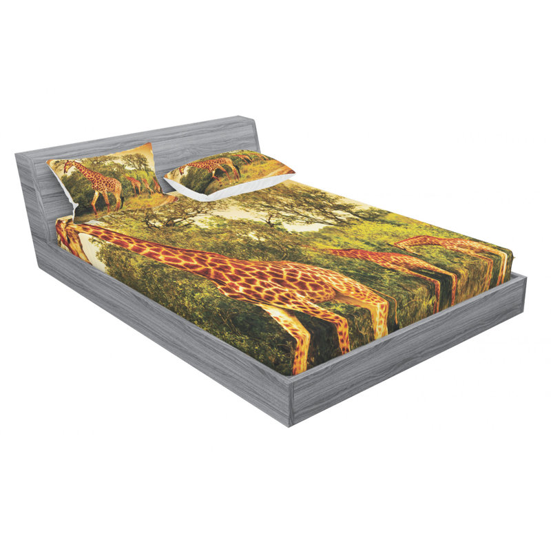 Microfiber Sheet Set, Full Sheet Set + Fitted Sheet + 2 Pillowcases