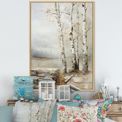 Rustic Birch Tree Charm - Tree Birch Wall Art