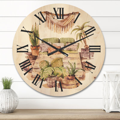Horloge murale d'intérieur