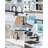 Single Handle Stainless Steel Bar Kitchen Faucet With Swivel Spout And Deckplate-105268413