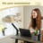 360° Rotating Rattan Desktop Cat Hammock