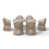 Coussin beige / structure beige