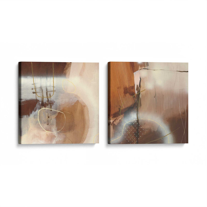 Luminous Thread, ensemble de 2, reproduction sur toile dans un cadre, Toile tendue, H 16 po x l 16 po x P 1,25 po