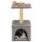 vidaXL Cat Tree Particle board frame, soft plush, sisal rope-789548212