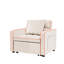 Trois-en-un Canapé-lit Canapé-lit pliant Dossier réglable dans un canapé Fauteuil inclinable Lit simple moderne pour adulte-118020537