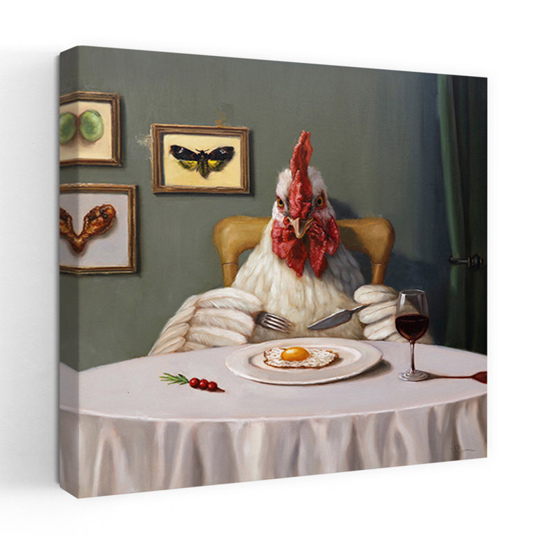 Art urbain contemporain Hennibal Lecter, H 24 po x l 24 po