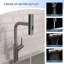 Kitchen Faucets with Pull Down Sprayer for 4 Function Waterfall Kitchen Sink Faucet Stainless Steel Kitchen Faucet-111152834