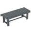 Abdirahim Solid Wood Fir Outdoor Bench