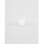 Sandy White Aluminiun & Acrylic LED 12.5 Watt 230 Volt 750Lm 3000K IP20 L:60.5 W: 6.9 H: 11.8 Cm
