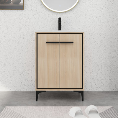 Meuble-lavabo simple avec plateau Ishhara 24,02