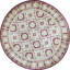 Hand-Knotted High-Quality Red and Red Area Rug