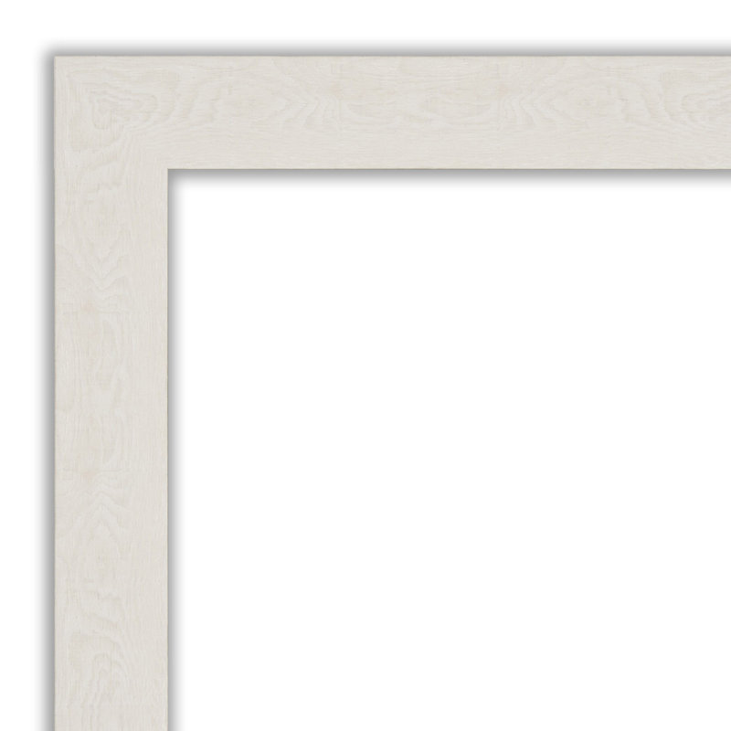 White Framed Natural Cork Bulletin Board 30" x 23"