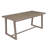 Outdoor Dining Set 7-Piece Outdoor Dining Set Patio Table And Chairs Set Modern Outdoor Furniture Set For Patio, Backyard, Garden, Black Walnut-1958433973