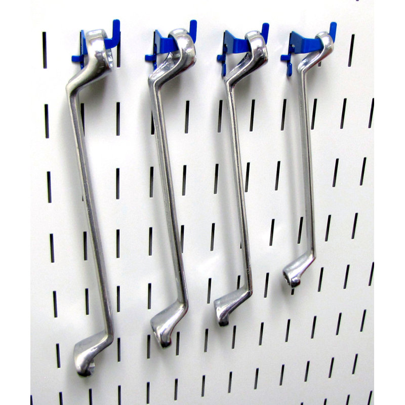 Panneau perforé de luxe avec panneau perforé 26 pièces, Bleu